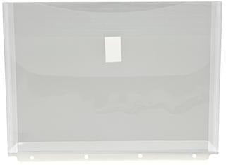 NEUTRALWARE Dokumententasche DIN A4 mit Abheftrand transparent 5 St./Pack.