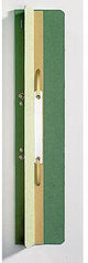 LEITZ Einhängeheftstreifen 37260011 60x305mm mit Falz chamois – 250g/m² Manilakarton, Blauer Engel