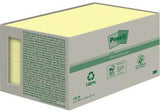Post-it Recycling Notes 653-1B Haftnotizen 51x38mm gelb 6 Blöcke à 100 Blatt