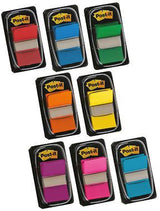 Post-it Haftstreifen Index Standard I680-23, 25,4 x 43,2 mm, 50 Blatt, türkis, beschriftbar und mehrfach verwendbar