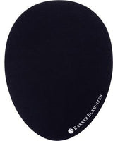 BakkerElkhuizen Mauspad Egg Ergo – Ergonomische Ei-Form, Antibakteriell, Rutschfest, Schwarz