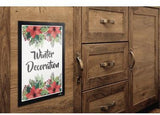 DURABLE Magnetrahmen WALLPAPER DIN A4 schwarz – Selbstklebender Infrahmen für Tapete, Holz & Kunststoff