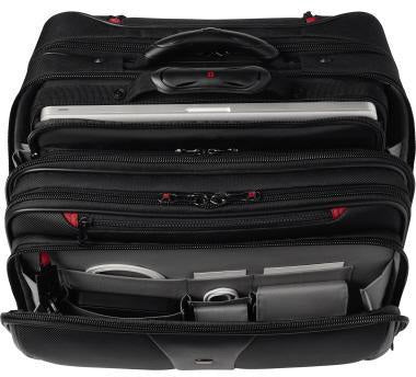 WENGER Notebooktrolley PATRIOT 15,4 Zoll schwarz – Trolley mit Laptopfach & Teleskopgriff
