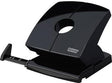 NOVUS Locher B230 – 30 Blatt, 8 cm Lochung, schwarz, mit Anschlagschiene