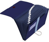 Herlitz Fächermappe easy orga to go green DIN A4, 12 Fächer, Recycling PP, dunkelgrün