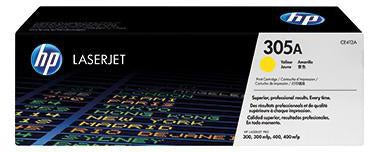 HP 305A Toner CE412A gelb – Original LaserJet Tonerkassette für ca. 2.600 Seiten