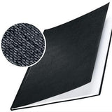 LEITZ Buchbindemappe impressBIND 73920095 Hardcover DIN A4 schwarz 10,5 mm Rückenbreite 10 Stück