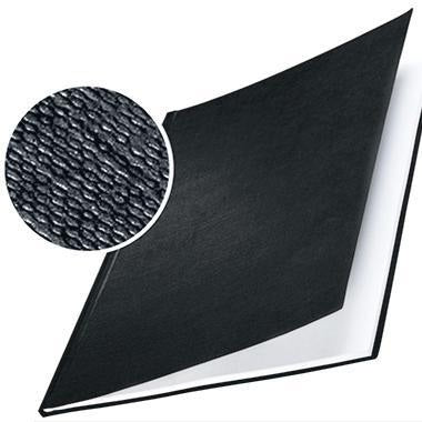 LEITZ Buchbindemappe impressBIND 73920095 Hardcover DIN A4 schwarz 10,5 mm Rückenbreite 10 Stück