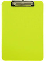 MAUL Klemmbrett MAULneon DIN A4 gelb transparent 22,6 x 31,8 cm