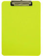 MAUL Klemmbrett MAULneon DIN A4 gelb transparent 22,6 x 31,8 cm