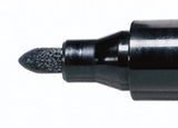 Legamaster Boardmarker TZ1 7-110001 – 1,5–3 mm Rundspitze, schwarz, nachfüllbar, Made in Germany