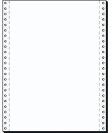 Soennecken Computerpapier 5925 – 60 g/m², DIN A4, 12 Zoll, 2.000 Blatt, weiß, holzfrei
