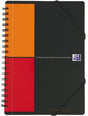 OXFORD International Meetingbook Connect DIN B5 kariert, 80 Blatt, Hardcover, Mikroperforation, Scribzee-App