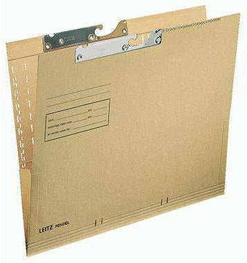 LEITZ Pendelhefter Combi 21160000 A4 250g/m² Natronkarton naturbraun 50 St./Pack.