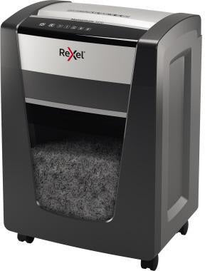 REXEL Momentum X420 Aktenvernichter – Partikelschnitt P-4, 22 Blatt, 30 l, 4 Std. Laufzeit