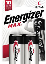 Energizer Max Alkaline C/Baby/LR14 Batterien 2 Stück – PowerSeal Technologie
