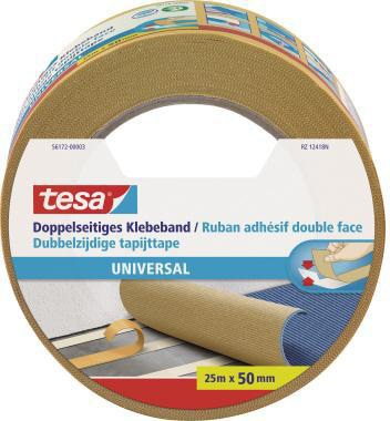 tesa Klebeband Universal 56170-00004-01 doppelseitig klebend 50 mm x 5 m weiß
