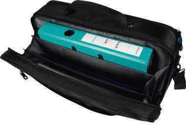 Soennecken Notebooktasche Stuttgart 5169 Nylon schwarz für Notebooks bis 17 Zoll