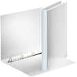 Esselte Präsentationsringbuch DIN A4 4-Ring D-Mechanik weiß FSC