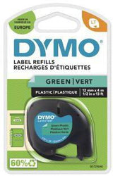 DYMO Schriftbandkassette LetraTag S0721530 12mmx4m sw auf tr