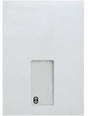Soennecken Versandtasche oeco DIN C5 162 x 229 mm, 100 % Recyclingpapier, mit Fenster und Haftklebung