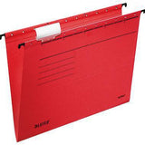 Leitz Hängemappe ALPHA A4 gelb 25 Stück – 275 g/m² Recycling-Karton