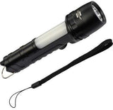 Brennenstuhl Taschenlampe THL 300 LuxPremium LED – 360 lm, 200 m Reichweite, 8 Lichtmodi