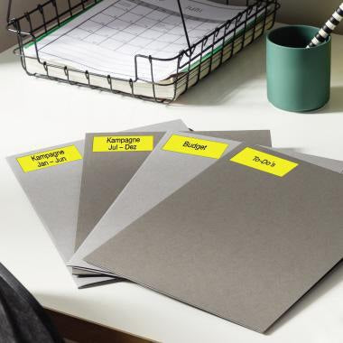 Avery Zweckform Universaletikett 3470 A4 rot 100 Etiketten – 210 x 297 mm, FSC-zertifiziert
