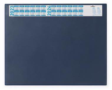 DURABLE Schreibunterlage 65 x 52 cm mit Jahreskalender, grau, rutschfest, PVC, 2 mm