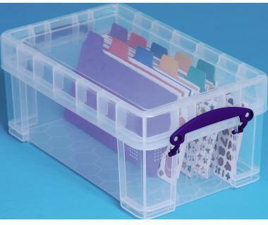 REALLY USEFUL BOX Aufbewahrungsbox 5 l transparent 34 x 15 x 20 cm