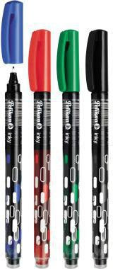 Pelikan Fineliner Inky 273 – 0,5 mm Tintenroller in Blau, löschbar