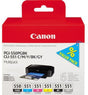 Canon Tintenpatrone PGI-550PGBK/CLI-551 Original 6er-Pack für lebendige Druckergebnisse