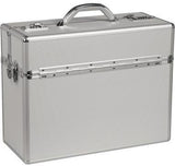 ALUMAXX Pilotenkoffer ALPHA 45100 mit Zahlenschloss, 48x37,5x20 cm, silber
