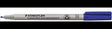 STAEDTLER Lumocolor 315-3 Folienstift non-permanent blau 1 mm – abwischbar, Made in Germany