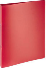 PAGNA Ringbuch 20901-03 DIN A4 2-Ring-Mechanik rot Polypropylen