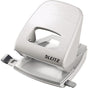 LEITZ Locher NeXXt Style 5006 – Metall-Locher für 30 Blatt, arktik weiß