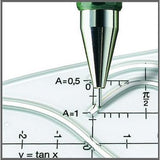 Faber-Castell Druckbleistift TK-FINE 9713 0,35 mm HB – Präzisions-Druckbleistift mit versenkbarer Spitze, dunkelgrün