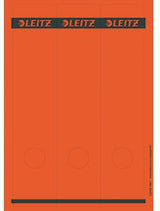 LEITZ Ordnerrückenetiketten 61,5 x 285 mm gelb 75 Stück für Ordner 180° und Standard