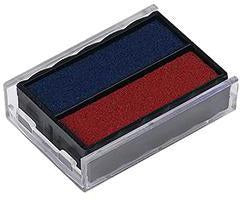 trodat Stempelkissen Printy 6/4850/2, blau/rot, 2 Stück pro Packung