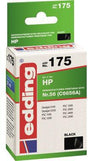 edding Tintenpatrone EDD-175 schwarz kompatibel mit HP 56 – ca. 520 Seiten, 21 ml