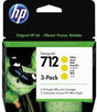 HP Tintenpatrone 712 gelb 3er-Pack 3 x 29 ml Originalzubehör für DesignJet