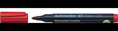 Schneider Permanentmarker Maxx 130 – 1-3 mm Rundspitze, schwarz, nachfüllbar