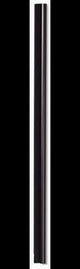 DURABLE Klemmschiene 290101 DIN A4 für 60 Blatt, schwarz, 100 Stück pro Packung