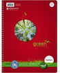 Staufen Collegeblock Green DIN A5 kariert 160 Blatt Recyclingpapier rot