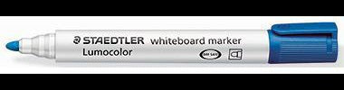 STAEDTLER Whiteboardmarker Lumocolor 351-2 – 2 mm rote Rundspitze, nachfüllbar