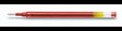 PILOT Gelmine BLS-G2-7-R 0,4mm rot – Geltintenrollermine mit Rundspitze