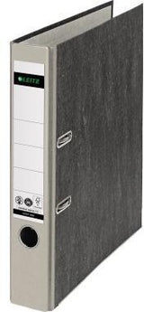 Leitz Ordner 10505015 DIN A4 52 mm gelb – 180° Präzisionshebelmechanik, FSC, Blauer Engel