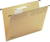 Leitz Einsteckheftstreifen ALPHA® 3,8 x 15,8 cm sand 25 St./Pack. – PVC-Hartfolie