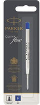 Parker QUINKflow Kugelschreibermine F 0,8 mm Blau – Dokumentenecht, 3.500 m Schreibleistung
