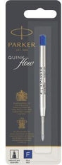 Parker QUINKflow Kugelschreibermine F 0,8 mm Blau – Dokumentenecht, 3.500 m Schreibleistung